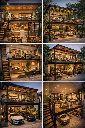 Mezannine Cafe Modern di Setiabudi